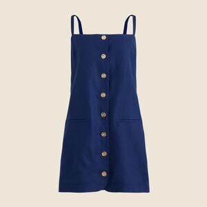 J. Crew Claudia linen mini Dress
